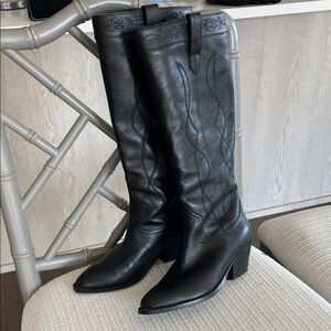 Marc Fisher western boots 6 black